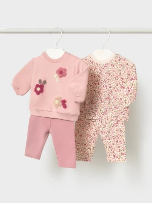 Obrázek produktu Mayoral Newborn set kojenecký bavlněný s elastanem růžová