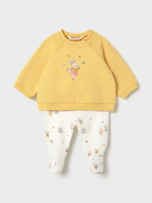 Obrázek produktu Mayoral Newborn set kojenecký bavlněný s elastanem žlutá