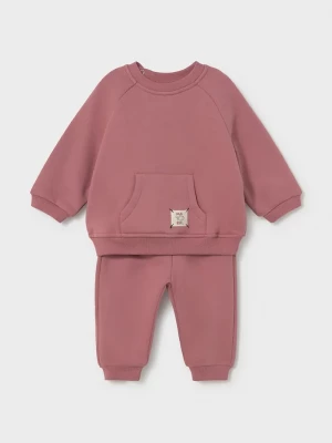 Obrázek produktu Mayoral Newborn teplákový set kojenecký bavlněný růžová
