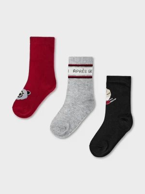 Obrázek produktu Mayoral ponožky dětské 3-pack červená