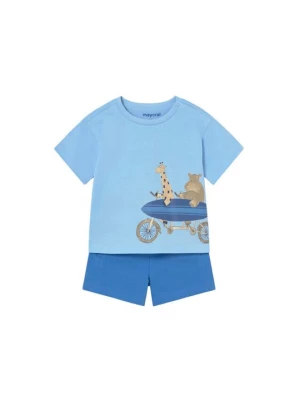 Obrázek produktu Mayoral Sada T-shirt a šortky 1670 Modrá Regular Fit