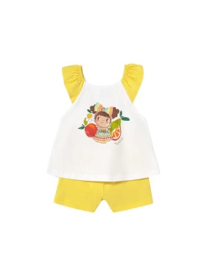Obrázek produktu Mayoral Sada top a kraťasy 1234 Žlutá Regular Fit