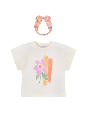 Obrázek produktu Mayoral T-Shirt 3010 Écru Regular Fit Krémová