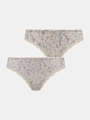 Obrázek produktu Medicine kalhotky dámské bavlněné s elastanem 2-pack béžová