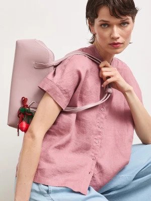 Obrázek produktu Medicine košilová halenka dámská lněná růžová