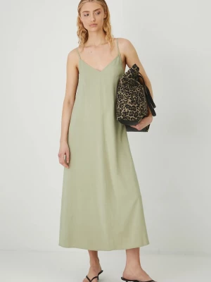 Obrázek produktu Medicine Šaty s příměsí lnu Medicine zelená