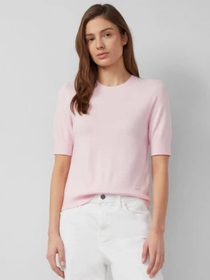 Obrázek produktu Měkký pletený pulovr s krátkým rukávem, střih Slim Fit s.Oliver růžová