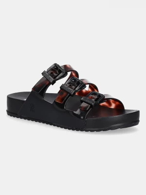 Obrázek produktu Melissa Pantofle COZY STRIPES AD černá