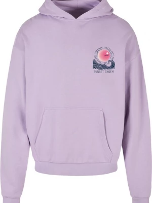 Obrázek produktu Merchcode Mikina 'Sunset Charm' lenvandulová / pink / černá