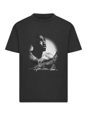 Obrázek produktu Merchcode Tričko '2Pac Spotlight Vintage' šedá / stříbrně šedá / černá