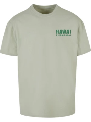 Obrázek produktu Merchcode Tričko 'Hawai' světle šedá / zelená
