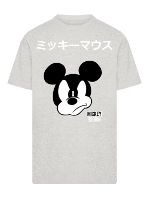 Obrázek produktu Merchcode Tričko 'Mickey Mouse Japanese' světle šedá / černá / bílá