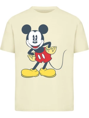 Obrázek produktu Merchcode Tričko 'Mickey Vintage Pose' žlutá / světle žlutá / černá / bílá