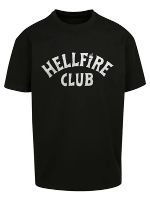 Obrázek produktu Merchcode Tričko 'Stranger Things Hellfire Club' světle šedá / černá