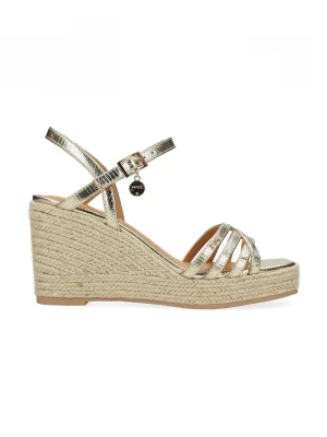 Obrázek produktu Mexx espadrily na klínku dámské NOEMI PAKINA Heeled sandal zlatá
