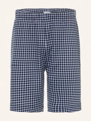 Obrázek produktu Mey Spací Šortky Ze Série White Check tmavě modrá / bílá