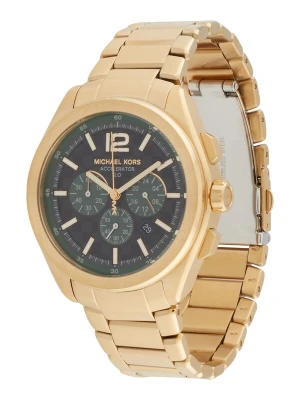 Obrázek produktu Michael Kors Analogové hodinky 'ACCELERATOR' zlatá / tmavě zelená / černá