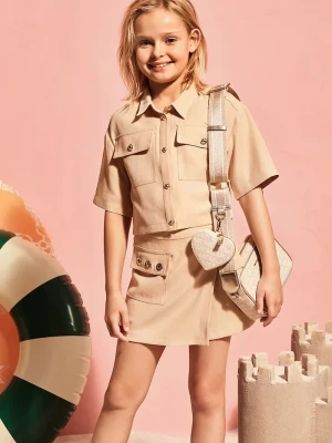 Obrázek produktu Michael Kors Dětské kraťasy Michael Kors béžová