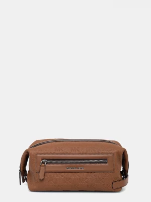 Obrázek produktu Michael Kors Kosmetická taštička pánská kožená hnědá
