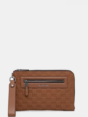 Obrázek produktu Michael Kors Kosmetická taštička pánská kožená hnědá