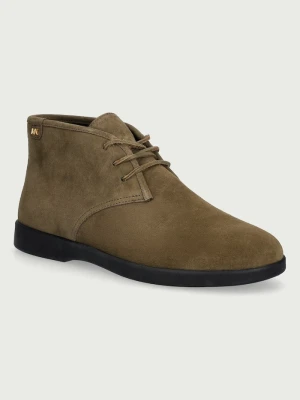 Obrázek produktu Michael Kors Kotníkové boty pánské semišové Wesley Boot zelená