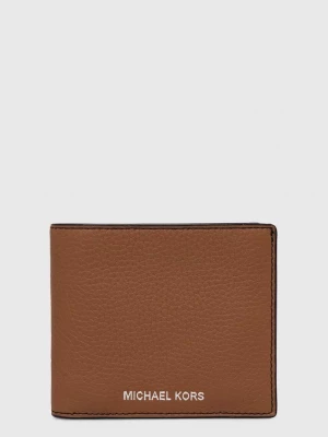 Obrázek produktu Michael Kors Kožená peněženka Michael Kors hnědá