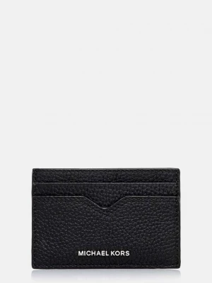 Obrázek produktu Michael Kors Kožené pouzdro na karty Michael Kors černá