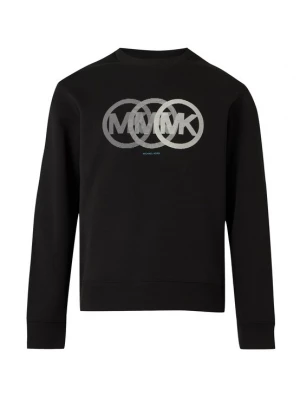 Obrázek produktu Michael Kors Mikina 'SPLIT VICTORY' aqua modrá / černá / barva bílé vlny