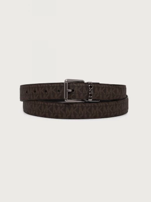 Obrázek produktu Michael Kors oboustranný pásek pánský z imitace kůže hnědá