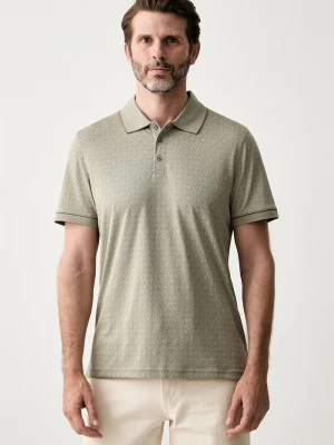 Obrázek produktu Michael Kors polo pánské bavlnou zelená
