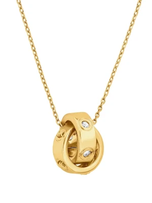 Obrázek produktu Michael Kors řetízek dámský mosazný s kubickým zirkonem zlatá