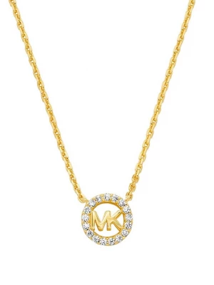 Obrázek produktu Michael Kors Stříbrný náhrdelník zlatá
