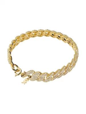 Obrázek produktu Michael Kors Stříbrný náramek Michael Kors zlatá