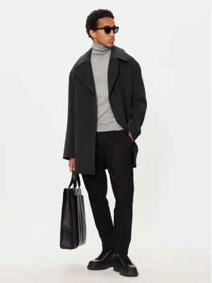 Obrázek produktu Michael Kors Vlněný kabát CF42083BQA Šedá Oversize