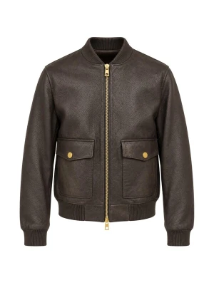 Obrázek produktu Michael Kors Zimní bunda 'MICHAEL KORS LEATHER - ANORAKS GIUBBINO' čokoládová