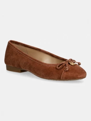 Obrázek produktu MICHAEL Michael Kors baleríny semišové Piper Flex Ballet hnědá