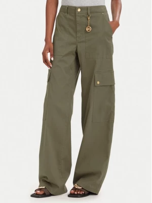 Obrázek produktu MICHAEL Michael Kors Cargo kalhoty MT631013X6 Tmavě béžová Wide Leg