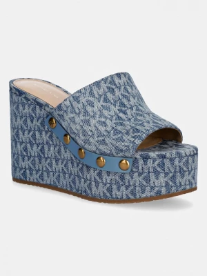 Obrázek produktu MICHAEL Michael Kors dámské pantofle Mayes Wedge Sandal modrá
