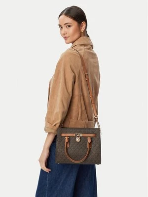 Obrázek produktu MICHAEL Michael Kors Kabelka Hamilton Moderne 30T6GNXS1B Tmavě hnědá