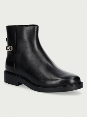 Obrázek produktu MICHAEL Michael Kors kotníkové boty dámské kožené Mandy Bootie černá