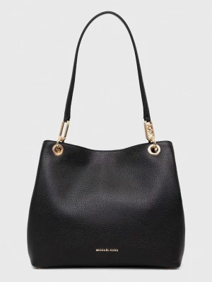 Obrázek produktu MICHAEL Michael Kors Kožená kabelka černá
