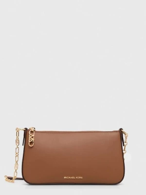 Obrázek produktu MICHAEL Michael Kors Kožená kabelka hnědá