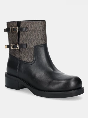 Obrázek produktu MICHAEL Michael Kors Kožené kotníkové boty MICHAEL Michael Kors Darrington černá
