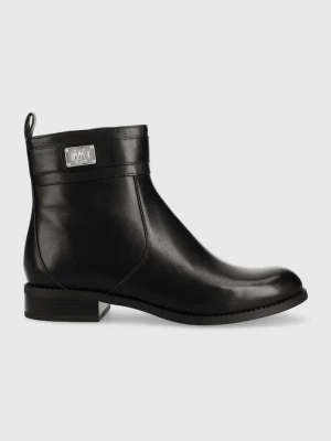 Obrázek produktu MICHAEL Michael Kors Kožené kotníkové boty MICHAEL Michael Kors Padma černá