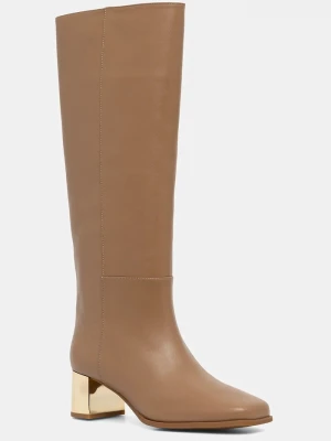 Obrázek produktu MICHAEL Michael Kors Kožené kozačky MICHAEL Michael Kors Matilda hnědá