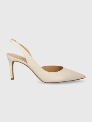 Obrázek produktu MICHAEL Michael Kors Kožené lodičky MICHAEL Michael Kors Alina béžová