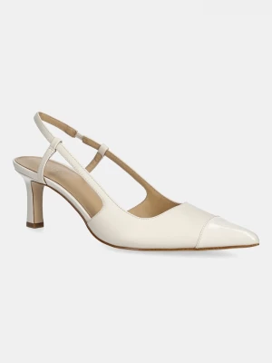 Obrázek produktu MICHAEL Michael Kors Kožené lodičky MICHAEL Michael Kors Alora Toe Cap Mid Sling