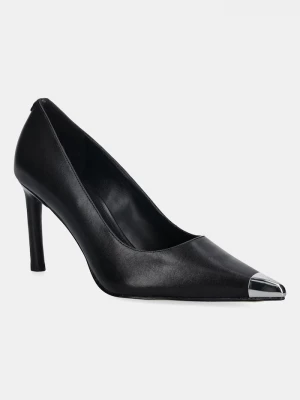 Obrázek produktu MICHAEL Michael Kors Kožené lodičky MICHAEL Michael Kors Kasia High Pump černá