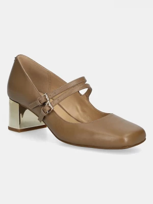 Obrázek produktu MICHAEL Michael Kors Kožené lodičky MICHAEL Michael Kors Matilda béžová