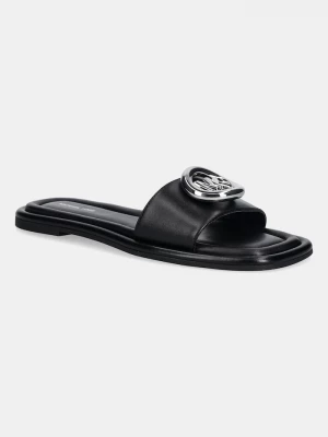 Obrázek produktu MICHAEL Michael Kors Kožené pantofle MICHAEL Michael Kors Milan Slide černá